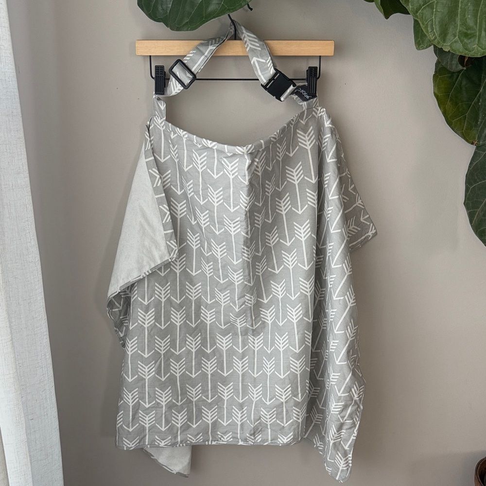 Yoofoss Gray Unisex Adjustable Nursing Cover